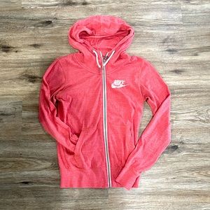 Nike hooded zip-up